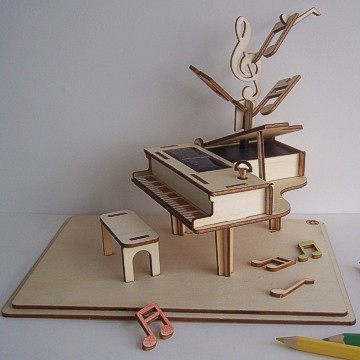 DIY Solar Kits--Piano music box