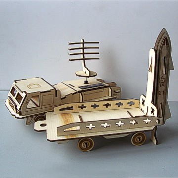 DIY Solar Toy-- Missile Truck