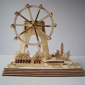 DIY Solar Toy--london eye(DIY)