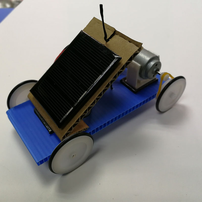 DIY太阳能车
