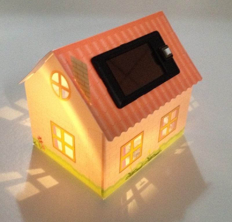 Solar night-light-garden House